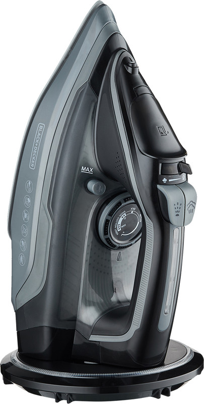 BLACK+DECKER BXIR2602IN 2600 W Steam Iron(White, Black)