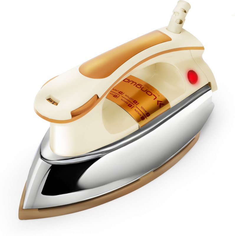 Longway Plancha-1200W 1200 W Dry Iron(Ivory, Silver)