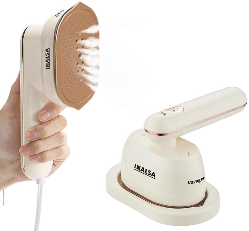 Inalsa Voyager 1200 W Steam Iron(Pearl White)