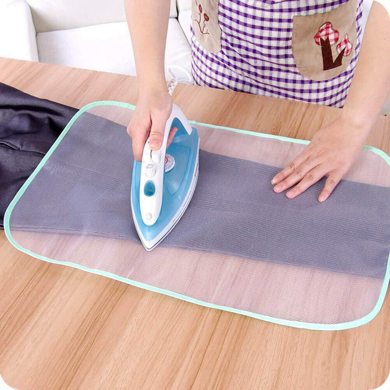 ITUSHA 2pcs Protective Nylon Mesh Ironing Cloth Ironing Mat(Nylon)