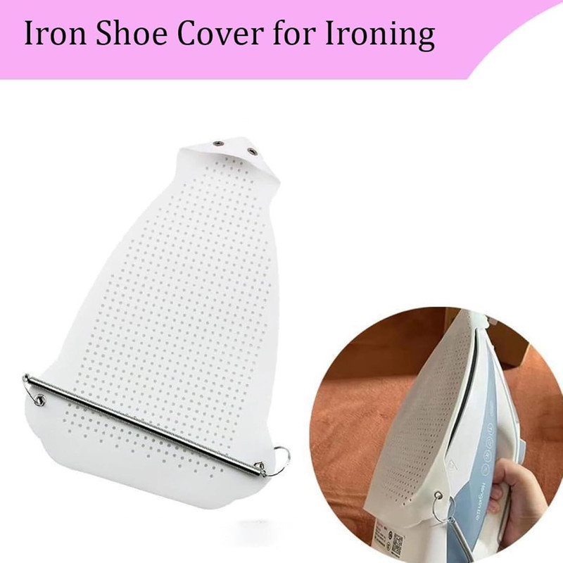 TREZON Iron Shoe Cover Protective Ironing Pad Anti-scratching Base for Electric Iron Ironing Mat(Synthetic)