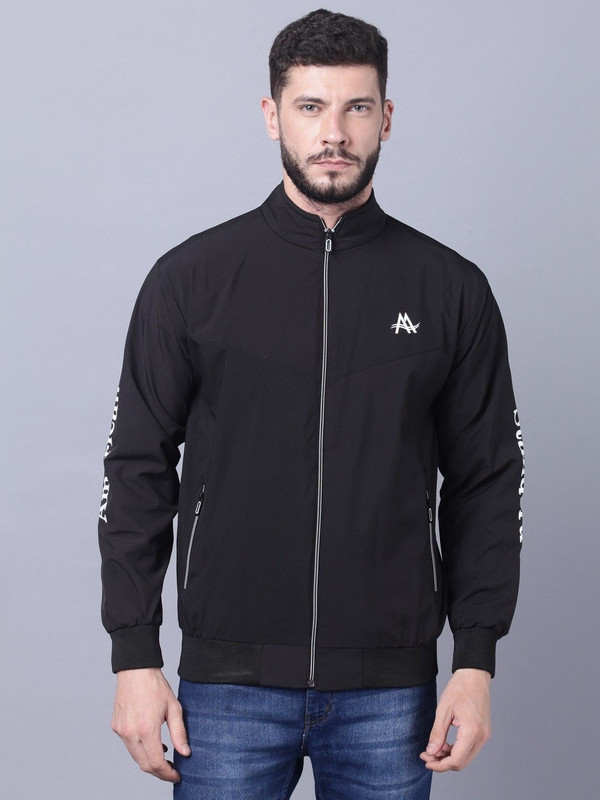 AD & AV Full Sleeve Solid Men Jacket
