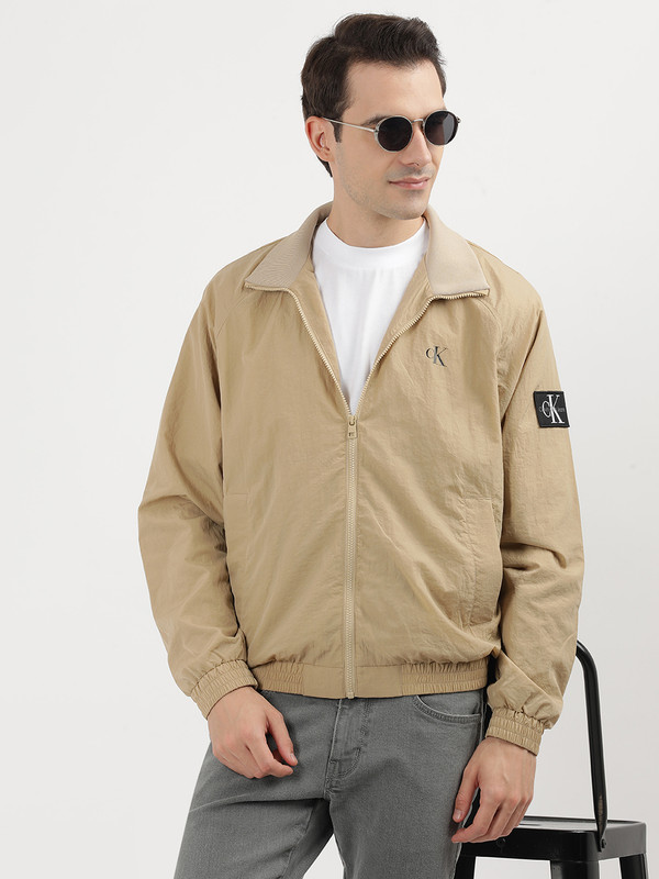 Calvin Klein Full Sleeve Solid Men Jacket