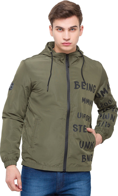 BEING HUMAN Full Sleeve Printed Men Jacket