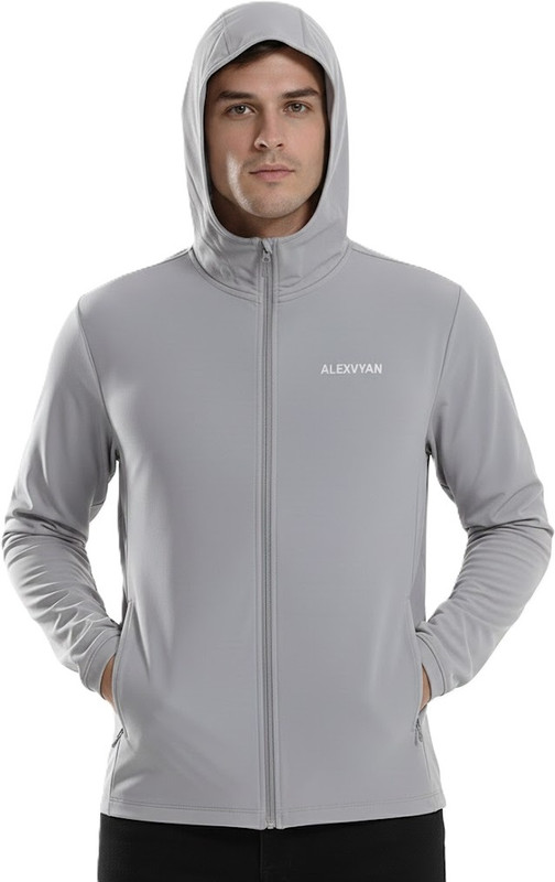 AlexVyan Full Sleeve Solid Men Jacket