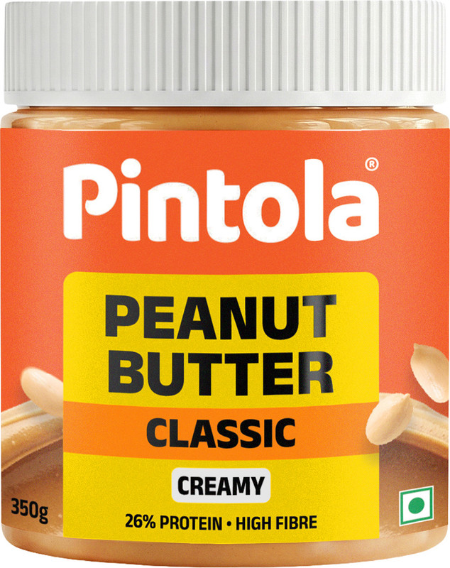 Pintola Classic Peanut Butter American Recipe (Creamy)(350 g)
