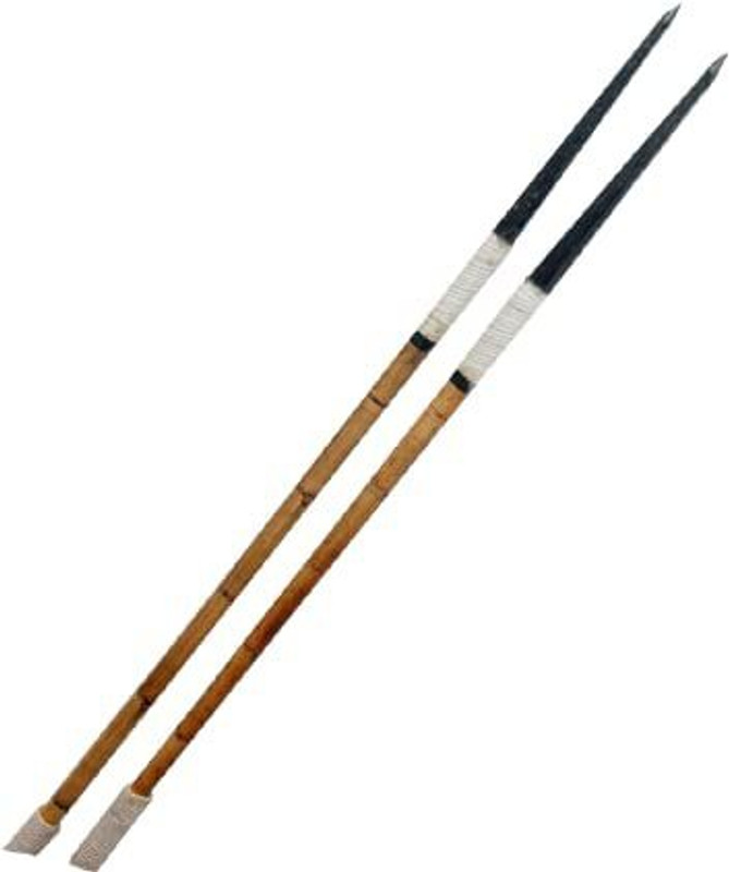 gymfreak Pack of 1 Bamboo Javelin for Practice 8 Ft. Aluminium tipped Javelin for Boys, Girls, Men, Women(240 cm 1000 g)