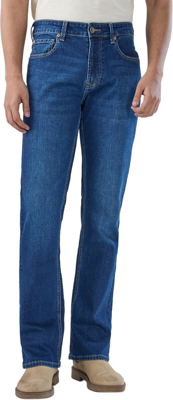 Spykar Boot-Leg Men Blue Jeans