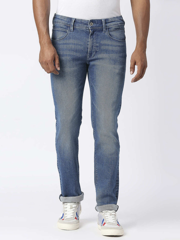 Pepe Jeans Slim Men Blue Jeans