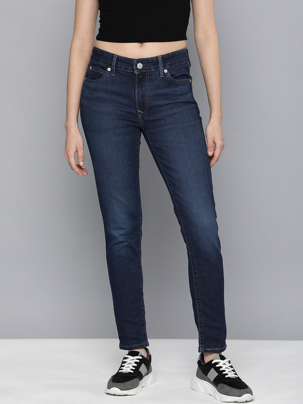 LEVI'S 711 Skinny Women Blue Jeans