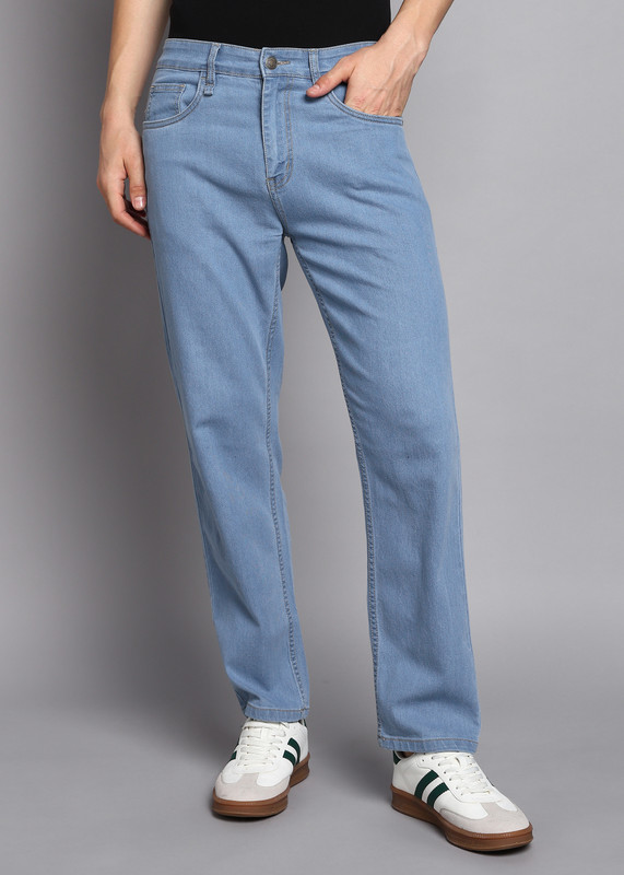Roadster Straight Fit Men Blue Jeans