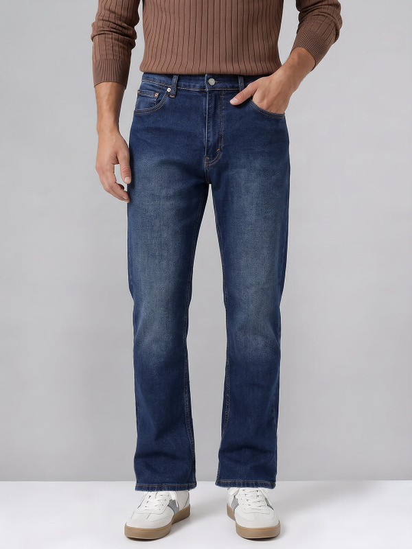 LEVI'S Straight Fit Men Dark Blue Jeans
