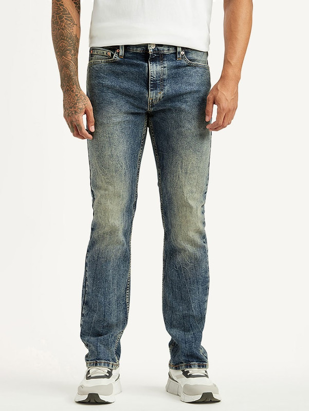LEVI'S Straight Fit Men Blue Jeans