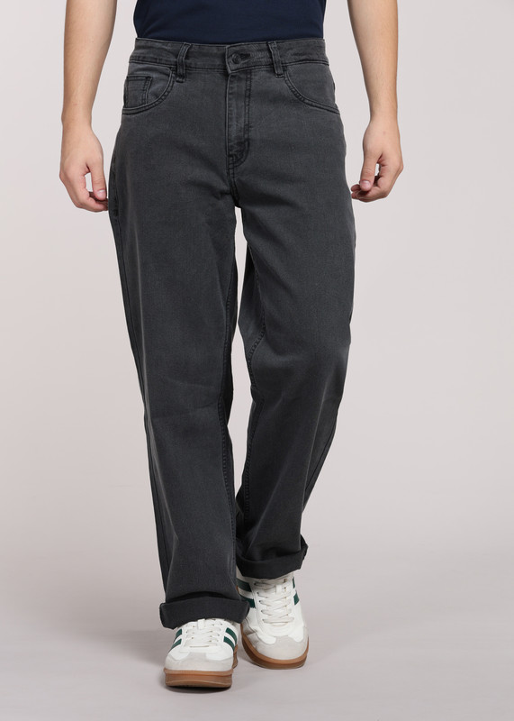 Roadster Relaxed Fit Men Black Jeans