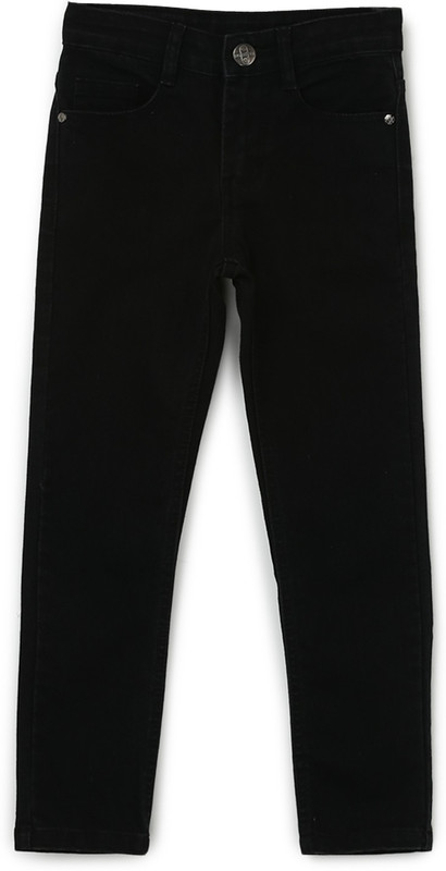 Urbano Juniors Slim Boys Black Jeans