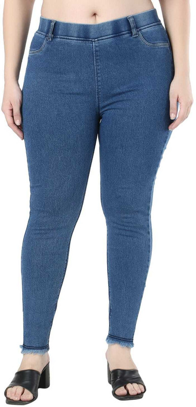 ZXN Clothing Light Blue Jegging(Solid)