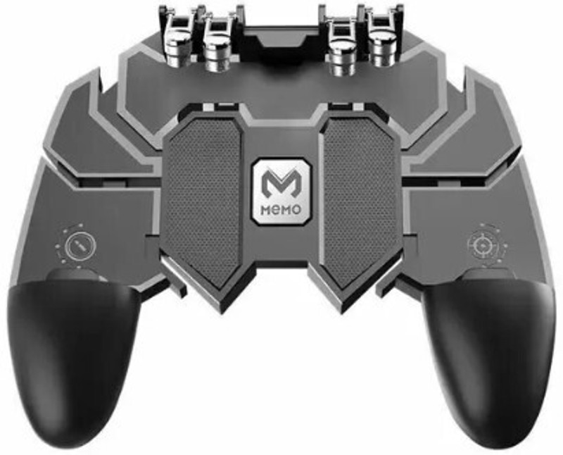Mukul Six Finger All-in-One Mobile Game Controller Key Button  Joystick(Black, For PS2)