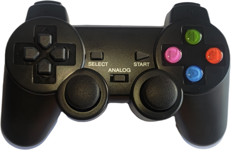 BVG Dualshock 2  Joystick(Black, For PS2)