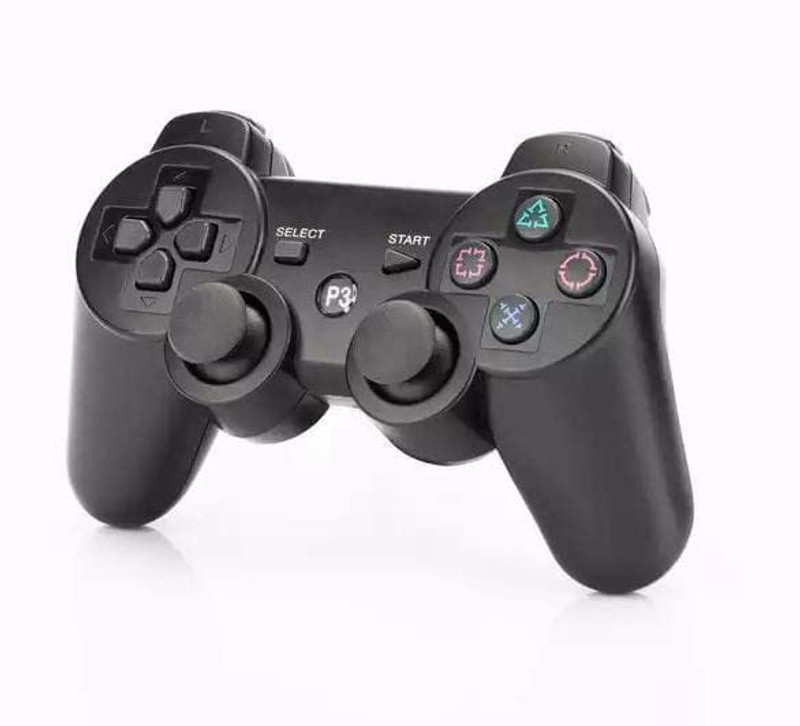 gamseria PS-3 Wireless Controller for PlayStation-3 Wireless Gamepad for PlayStation-3 Joystick(Black, For PS3)