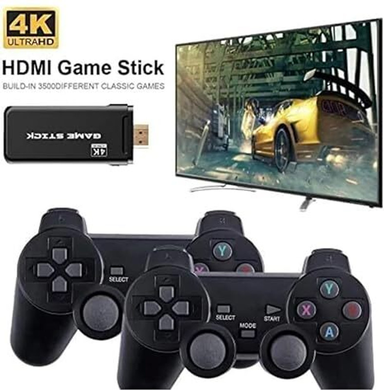 NISAR CREATION 2.4g Wireless Gamepad Controller USB Built-in 3000 Classic Wireless ConsoleFS8  Gaming Accessory Kit(Black, For PC)