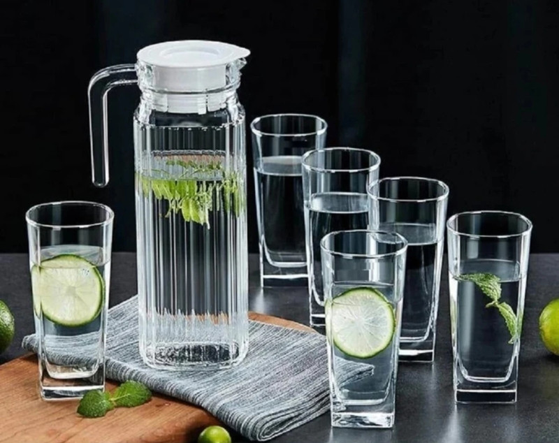 KNPL Jug Set 5101 Jug Glass Set(Glass)