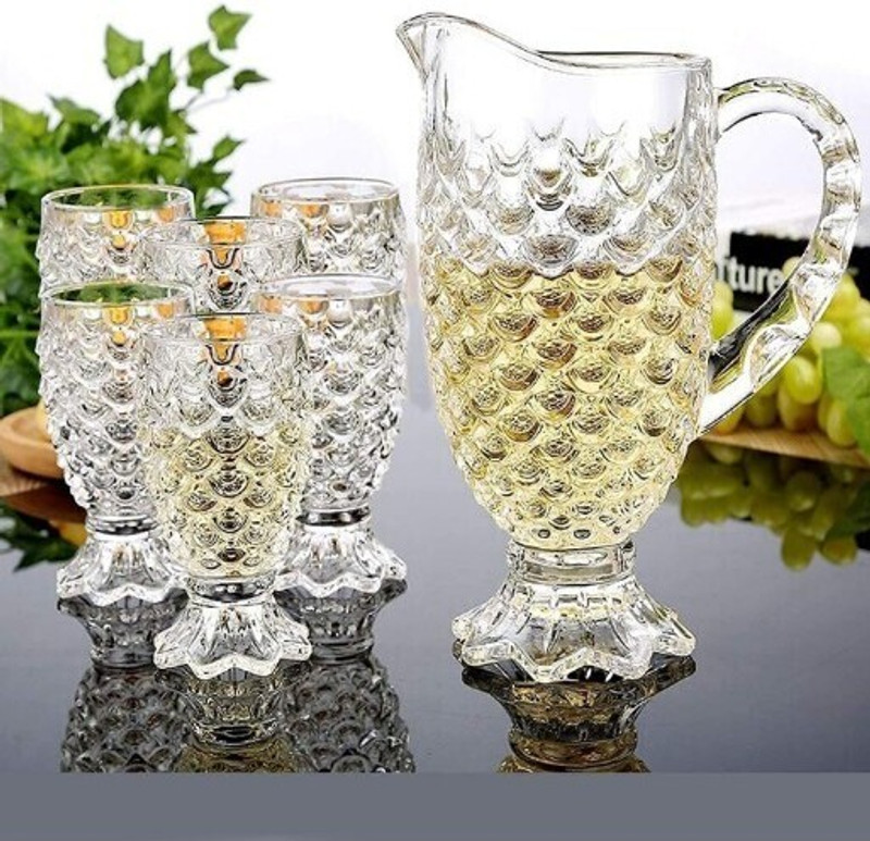 PKMSHO 7pcs(DZBO23-1) Jug Glass Set(Glass)