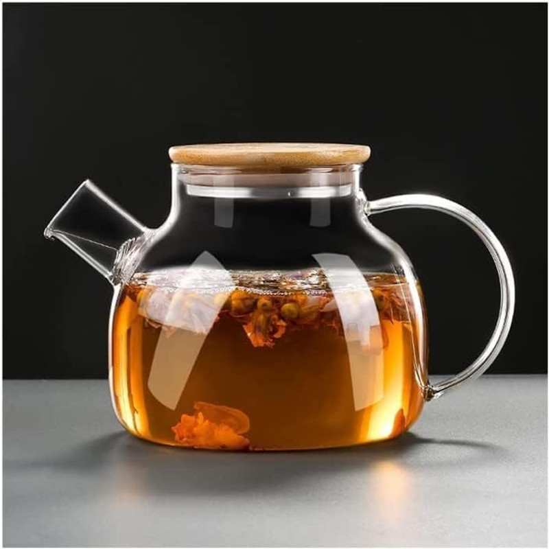 keya Transparent Tea Server for Loose Leaf & Herbal Tea Tea Urn(1000 ml)
