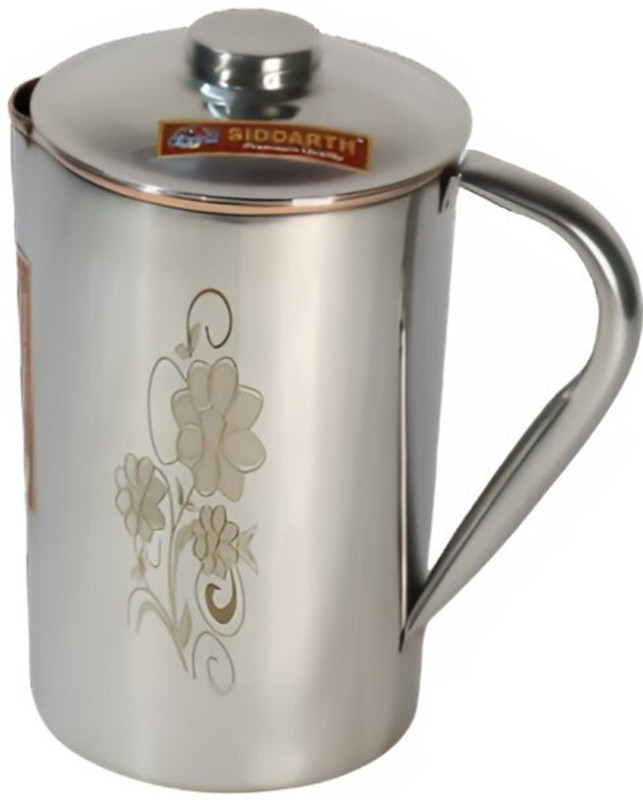 Siddarth 1.6 L Copper, Stainless Steel Water Jug