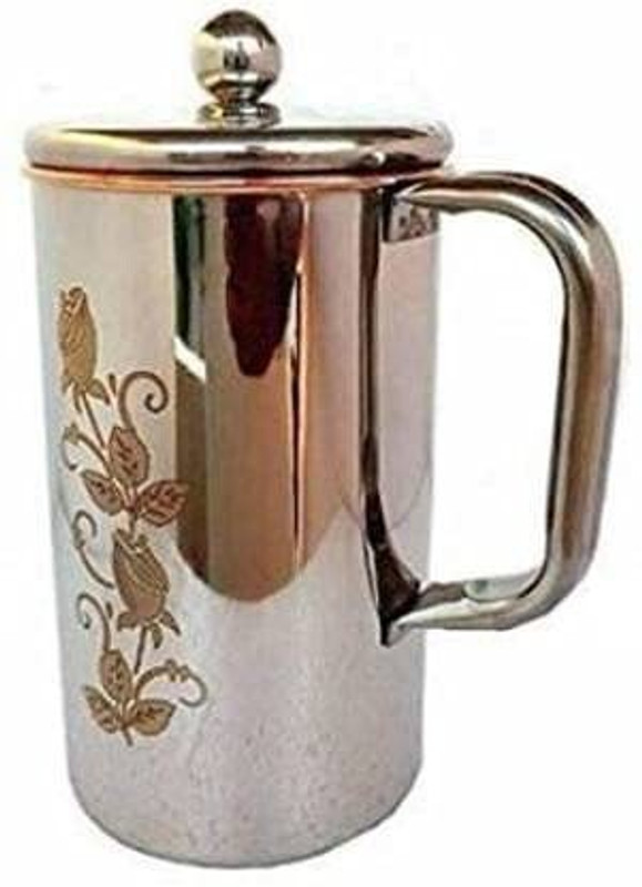 Raghav industries 1.6 L Copper, Stainless Steel Water Jug