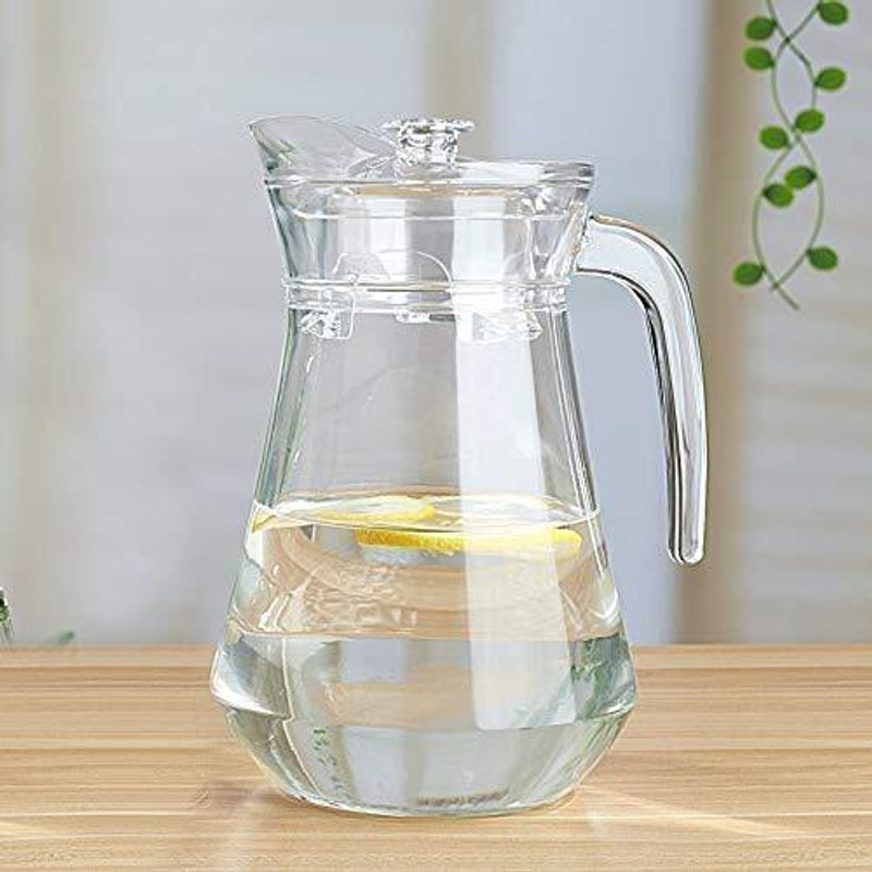 RAVRI TRADERS 1.3 L Glass Water Jug