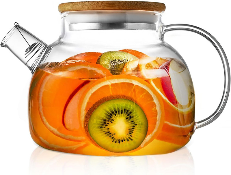 GOSK Enterprise 1 L Borosilicate Glass Kettle Jug