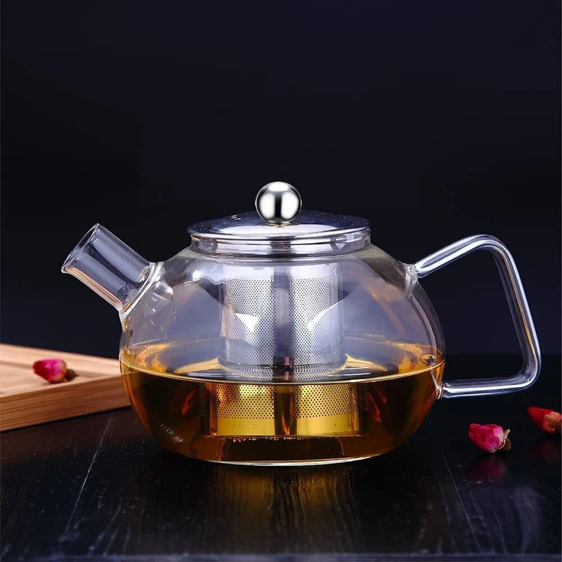 JSRE STORE 1000 L Glass Kettle Jug