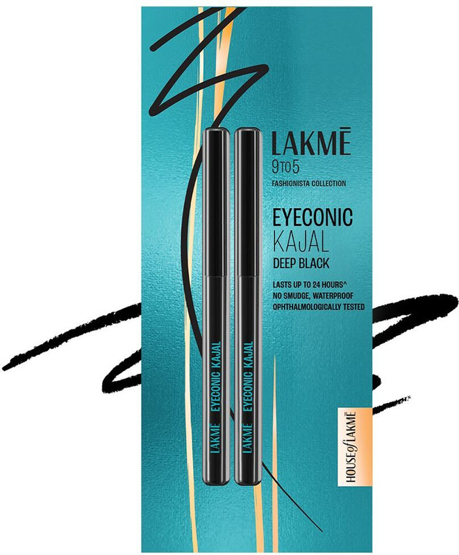 Lakmé 9 to 5 Eyeconic Kajal Twin Pack