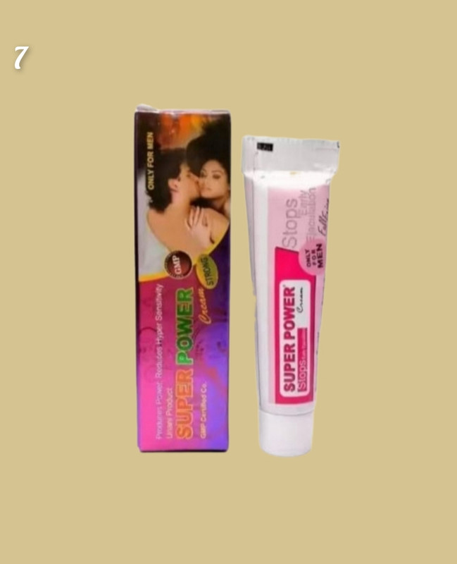 Qulzorya fgtdfy.....super power cream long timing best quality original 100% men (5,g) Men(5 g)