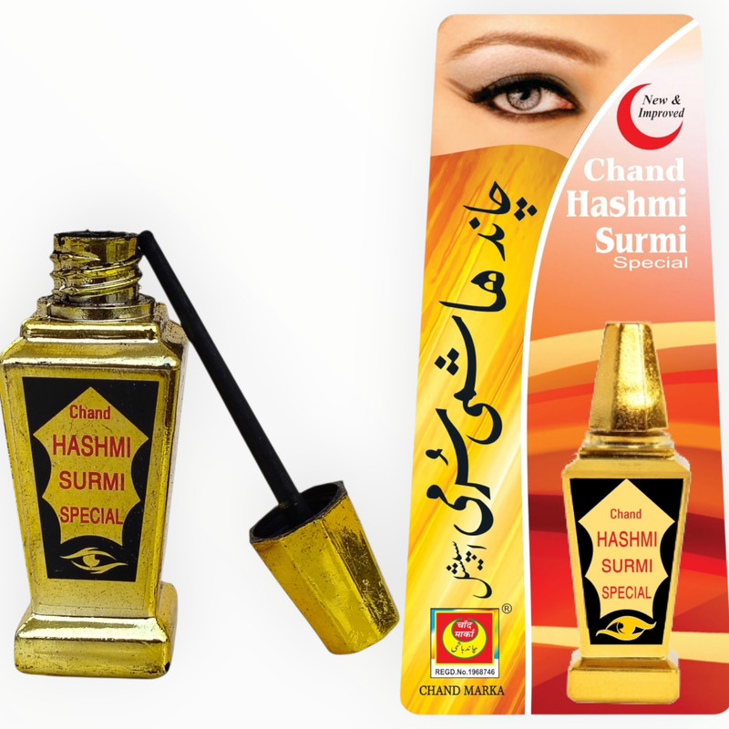 surma chand marka Surmi Special Eye Kohl Powder for Deep Black Shine Surmi Bareilly's World Famous(BLACK, 5 g)