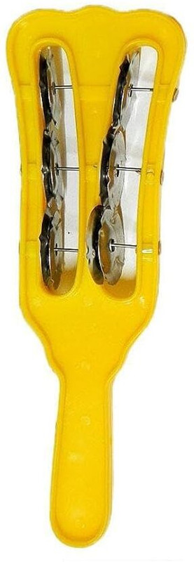 BestBrother Plastic Manjira Musical for Bhajan Kirtans 1PCS Kartal Instrument