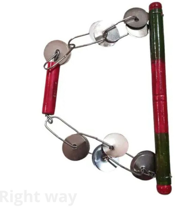 Right Way Traditional Wooden Lezim Dance Instrument Kartal Instrument