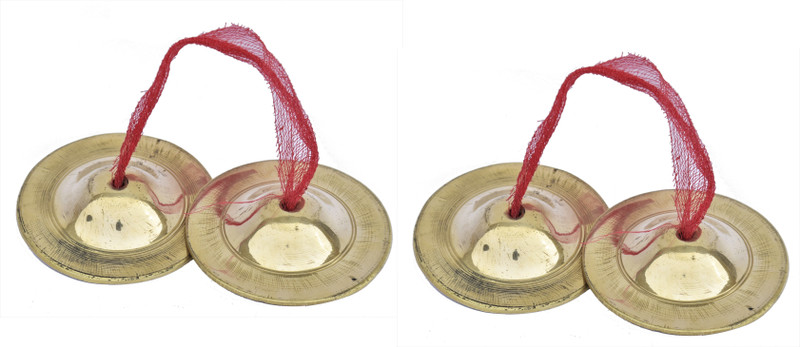 Real Craft MANJEERA 3 INCH Kartal Instrument Set of 2 Kartal Instrument