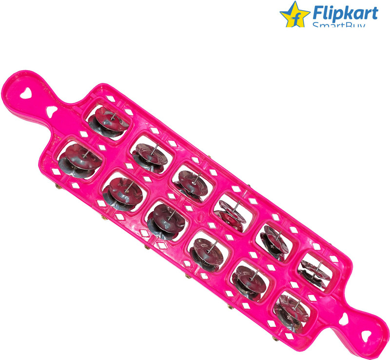 Flipkart SmartBuy Pink Khartal (6 Ring ) Kartal Instrument