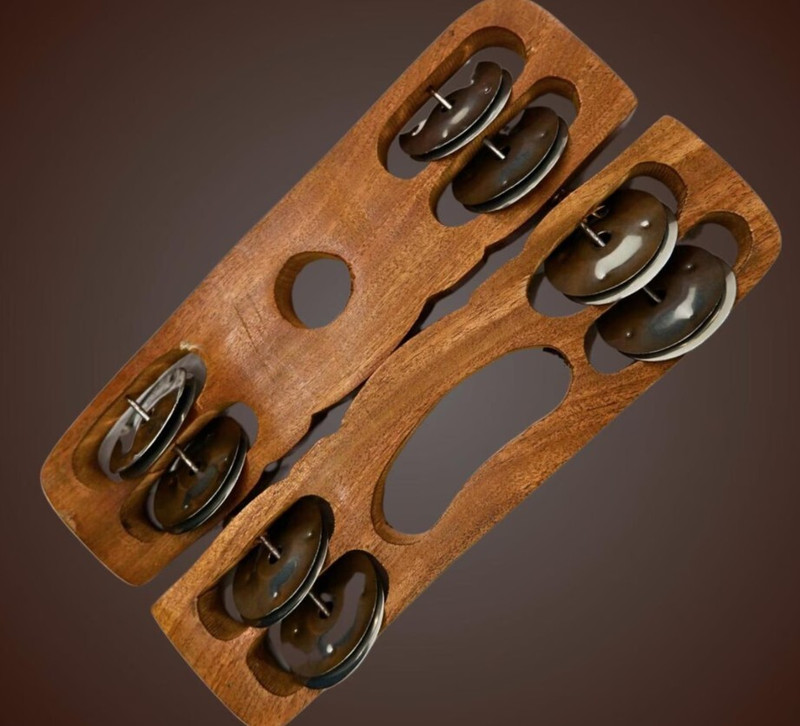 nawani 1 Pair Kartal Indian Musical Percussion Instrument. Kartal Instrument