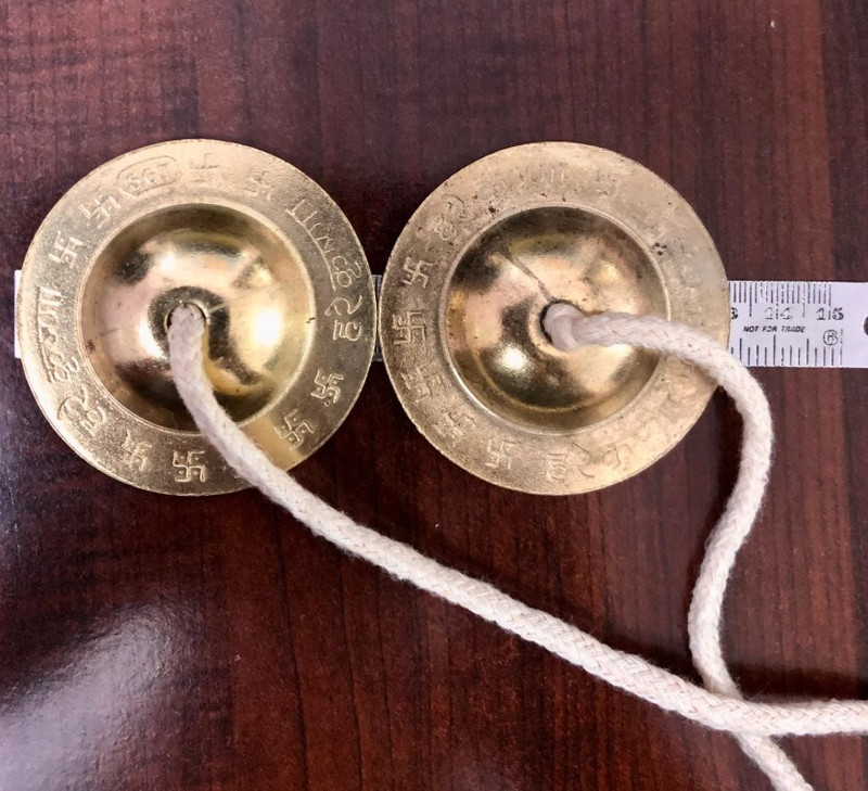 MAGA MART MM29 Manjeera Traditional Instrument Indian Music : 3 Inches Kartal Instrument