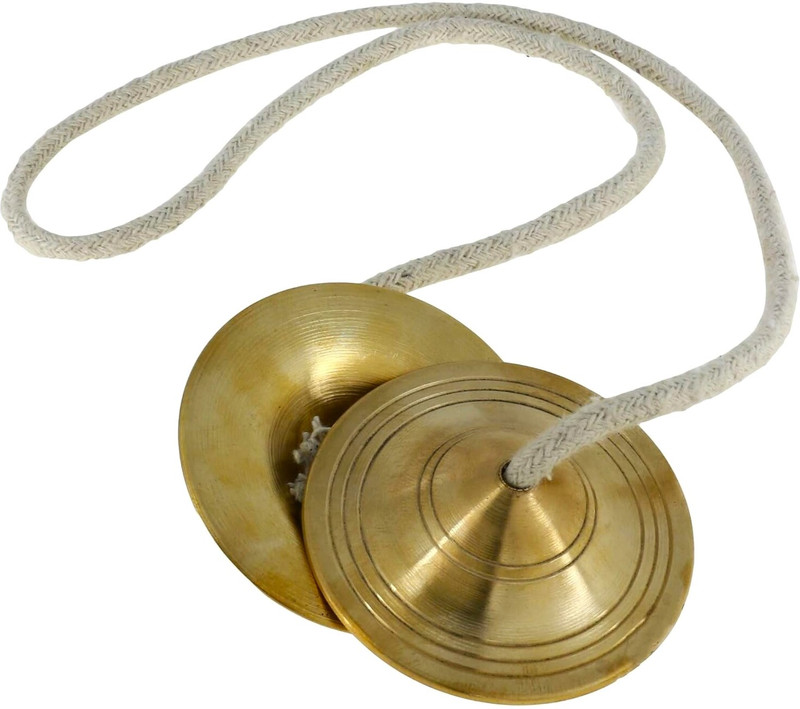 parth Brass Manjeera / Taal for Bhajan | Hand Cymbals | Heavy Quality | Clear Sound Kartal Instrument