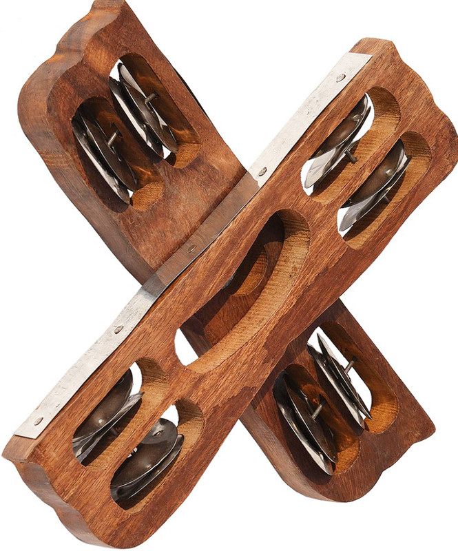 BestBrother BB010 Wood Narad Muni Karthal for Kirtan Musical Instrument Kartal Instrument