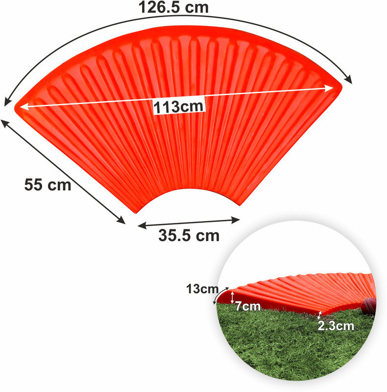 SLG Cricket Slip Katchet Board Size 4 Kg Fiber(Orange)