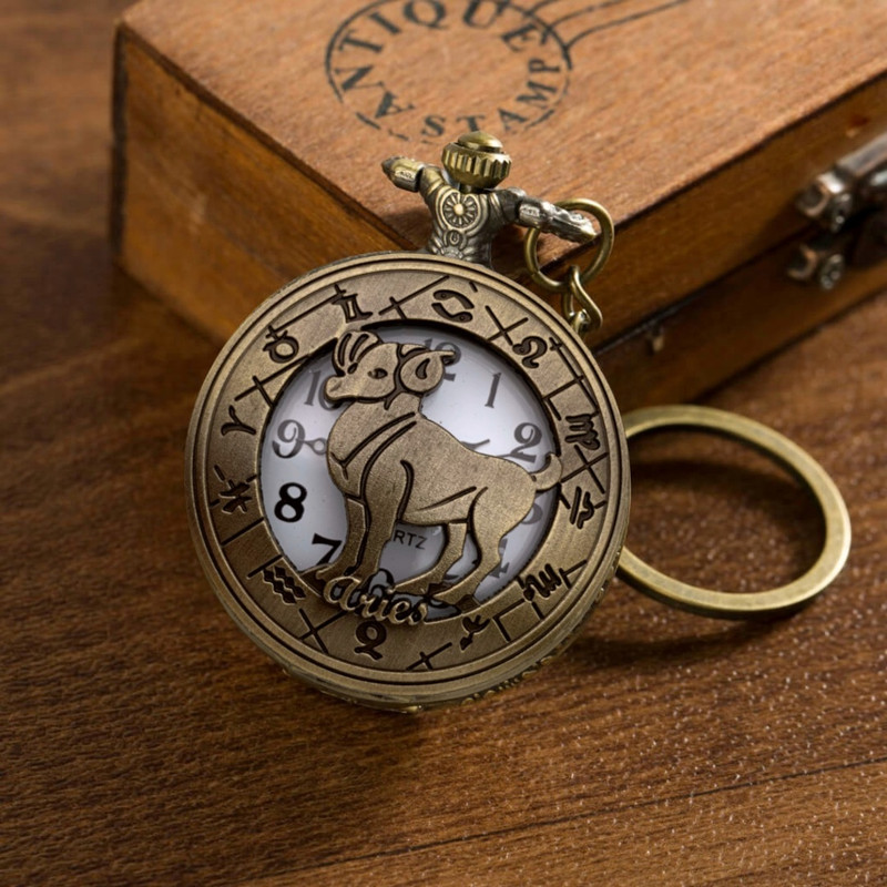 Tiny Tim Peacock Vintage Pocket-Watch Antique Gandhi Style Metallic Key Chain Best Gift Peacock Pocket Watch Keychain Bronze Metal Pocket Watch Chain