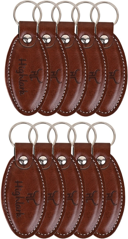 Highlark Exclusive Leather Keychain | Key Chain For Home, Office, Car & Bike Key Chain