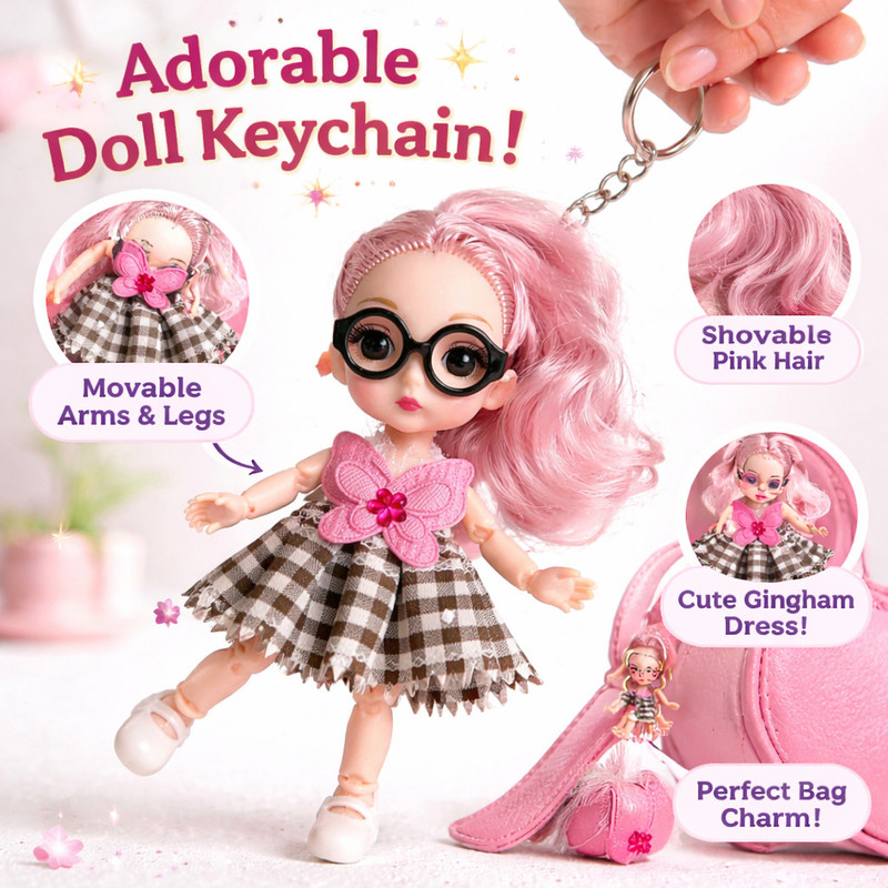 navara MOVINGDOLL-090 Key Chain