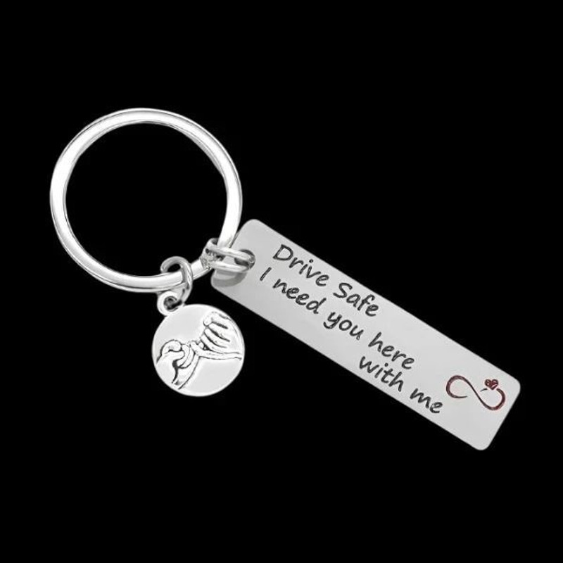MOHIT CRAFT Drive Safe I Need You Here with Me Keychain Valentines Day Gifts from Gifts Key Chain