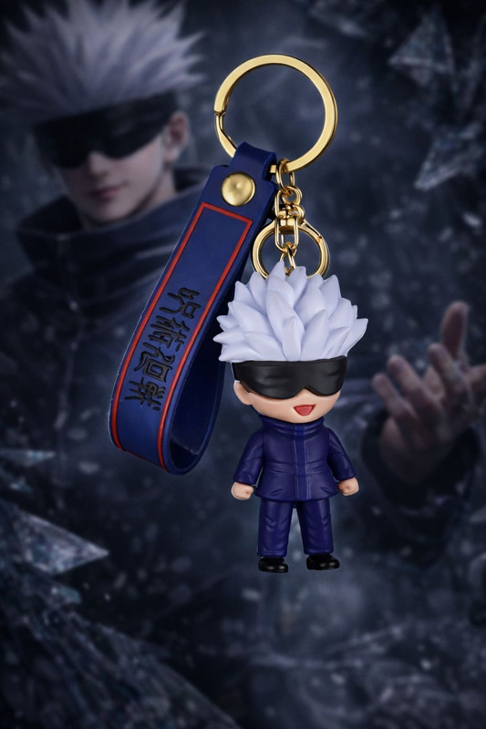 UrbanStash Gojo Jujutsu Kaisen Keychain | Anime Limited Edition | car bike bagpack Key Chain