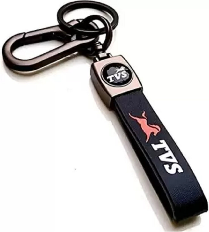 GSV High Quality Leather TVS Key Chain For Gift Key Chain